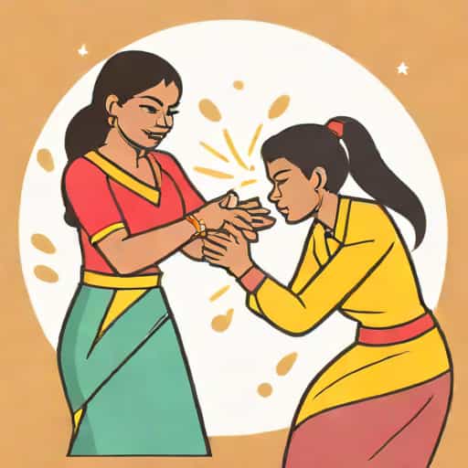 Kajol Tanisha Fight