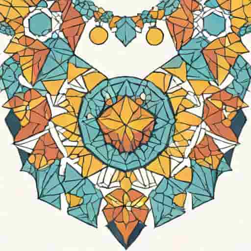 Kaleidoscopically Captivating Multi Necklace