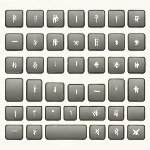 Keyboard Directional Keys