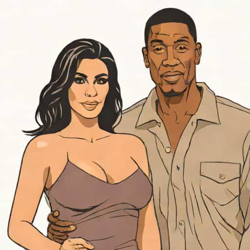 Kim Kardashian And Scottie Pippen