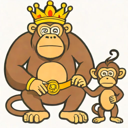 King And The Foolish Monkey