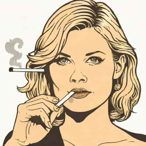Kirsten Dunst Smoking