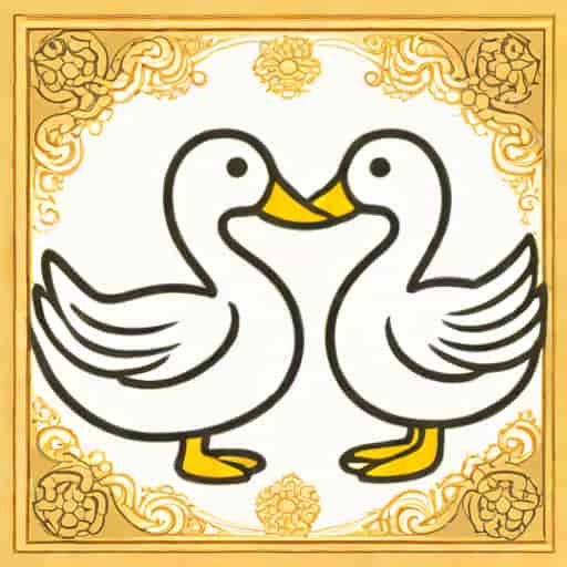 Kissing Duck Showpiece Vastu