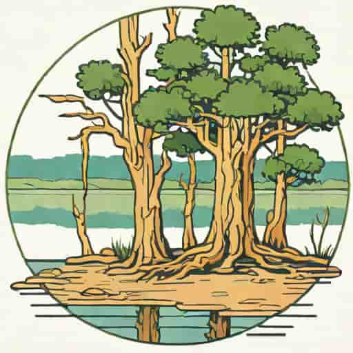 Knotty Pine On The Bayou