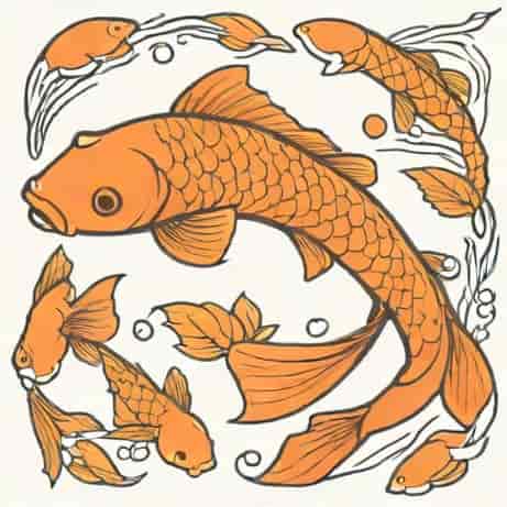 Koi Fish Drawing Realistic