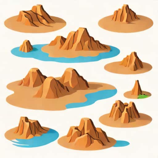 Landforms Created By Weathering Erosion And Deposition