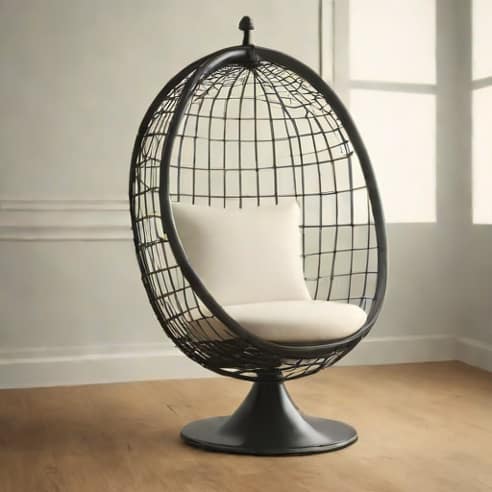 Lillian Swivel Birdcage Chair