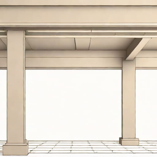 Lintel Beam And Stiffener Column