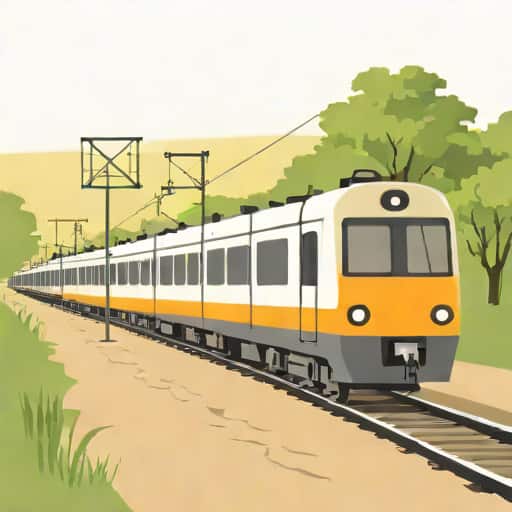 Local Train From Santragachi To Howrah