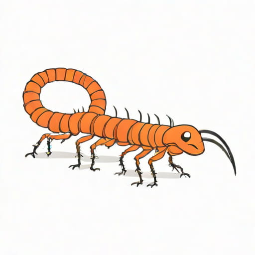 Long Legged Centipede
