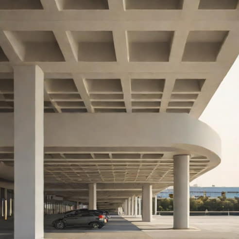 Lower Hearst Parking Structure