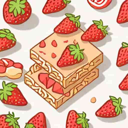 Makiato Strawberry Nougat Crisp