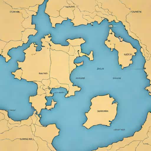 Map Of Orkneys And Shetlands