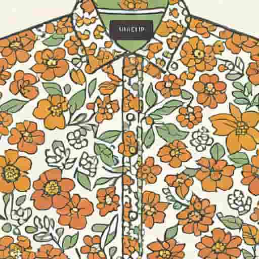 Mens Ditsy Floral Shirt