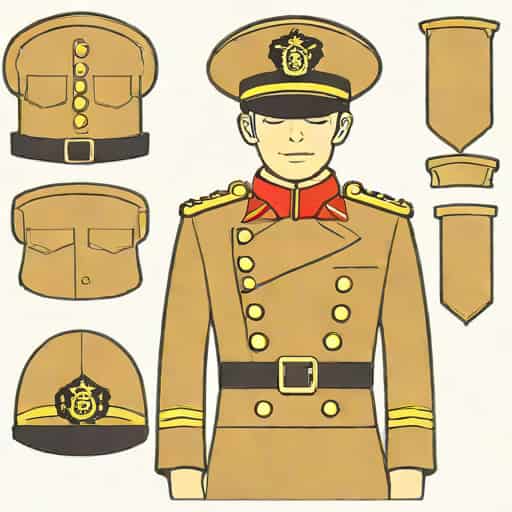 Midshipman Khaki Uniform