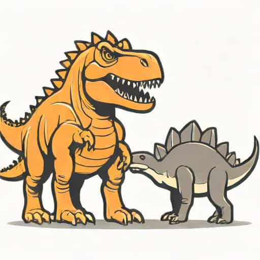 More Time Between Tyrannosaurus And Stegosaurus