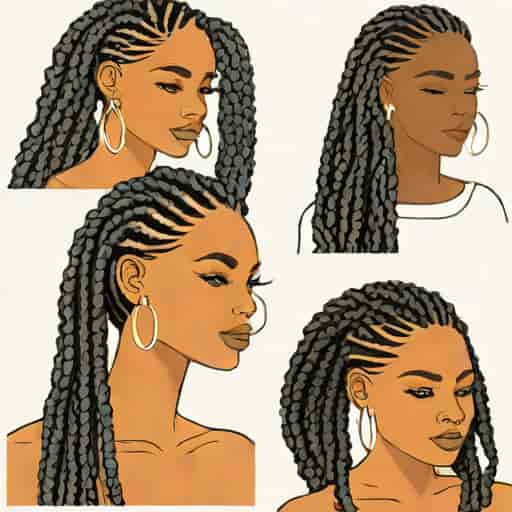 Natural Cornrow Hairstyles For Adults Easy