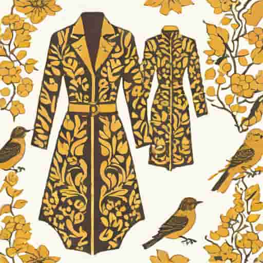 Nightingales Jacquard Dress And Jacket