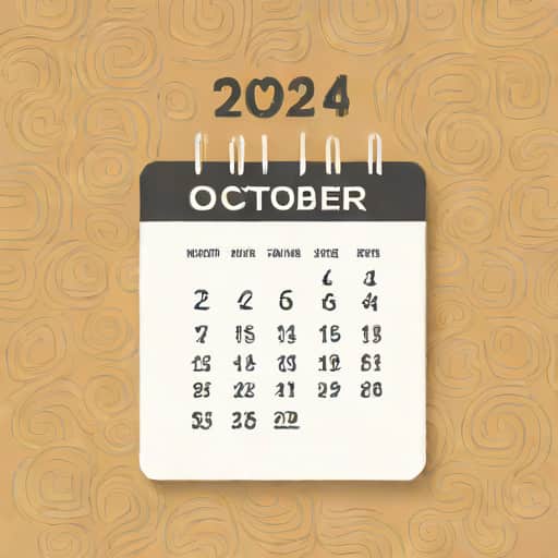October 2024 Calendar Printable