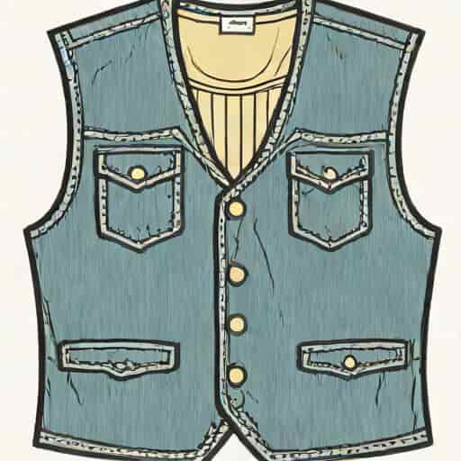 Oliver Bonas Denim Waistcoat
