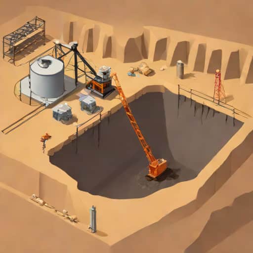 Open Pit Lignite Mine