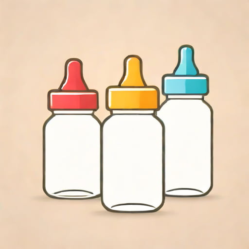 Original Playtex Nurser Bottles