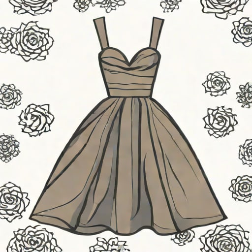 Oscar De La Renta Taffeta Dress