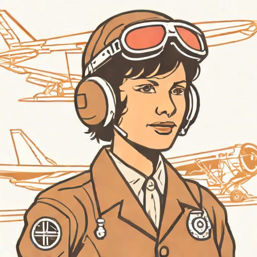 Other Person With Amelia Earhart