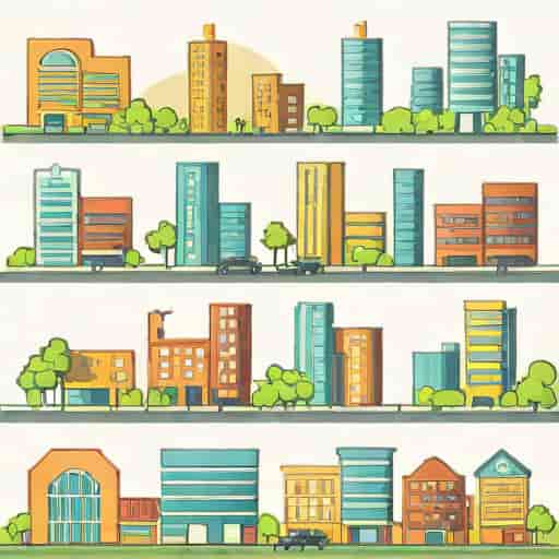 Outlying Business District Examples