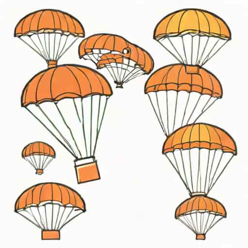 Parachutes Balance And Composure