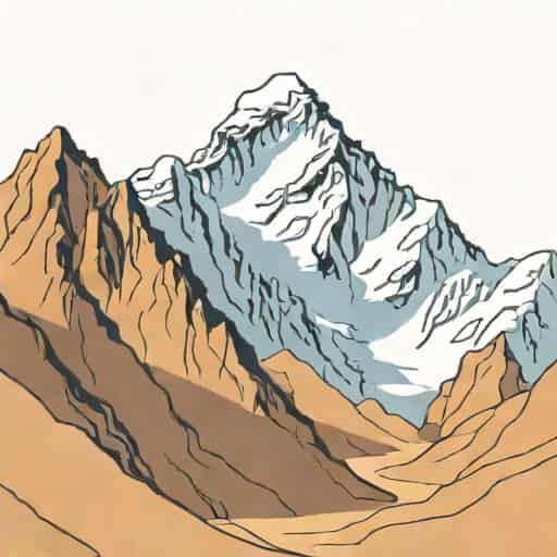Pass Between Mount Everest And Lhotse
