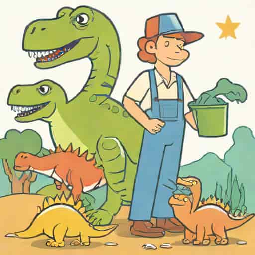 Patsy Harry And His Bucketful Of Dinosaurs