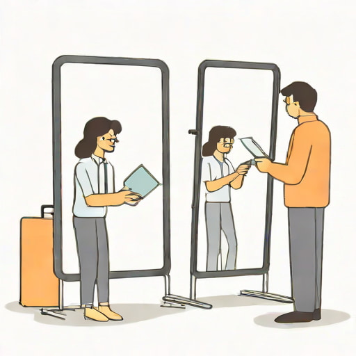 People Trying To Sell Mirrors