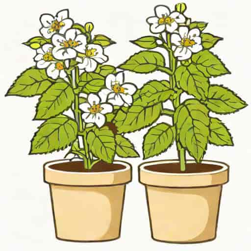 Philadelphus Virginal In Pots