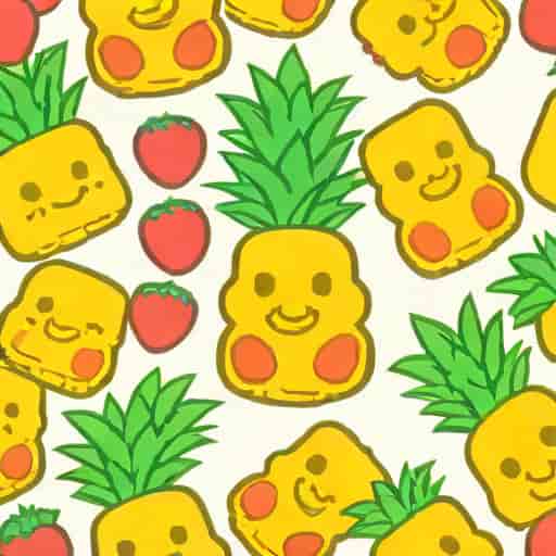 Pineapple Gummy Bears
