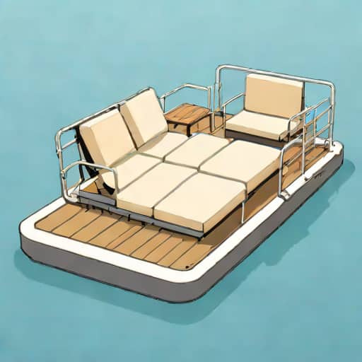 Pontoon Sundeck Cushion