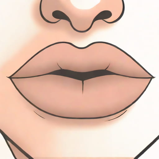 Popped Blackhead On Lip Line