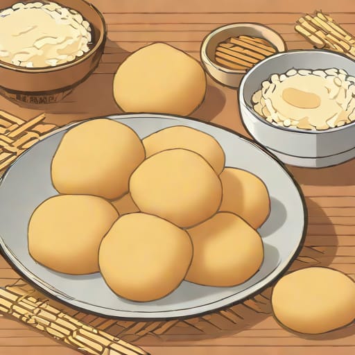 Potato Mochi Glutinous Rice Flour