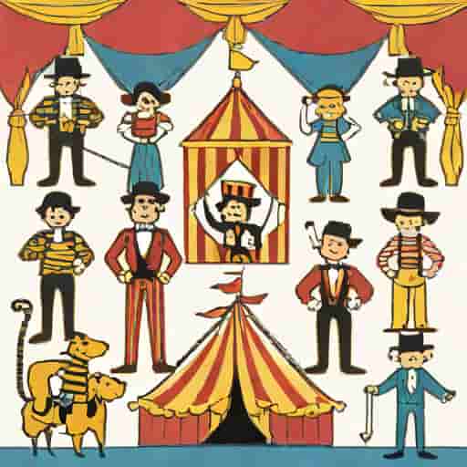 Pt Barnum Circus Performers
