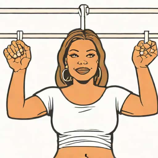 Queen Latifah Clothesline