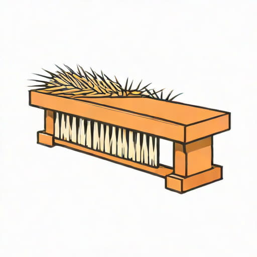 Quickie Horsehair Bench Brush