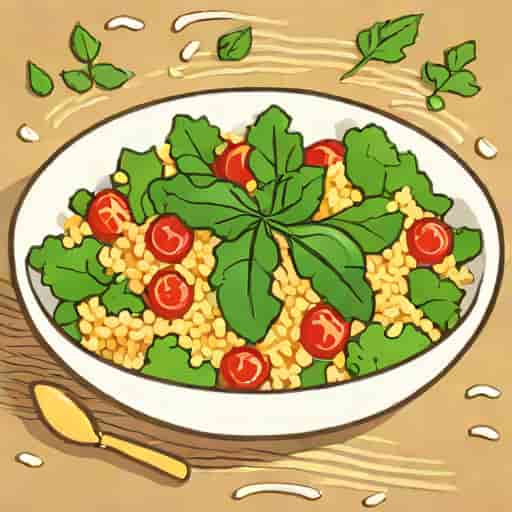 Quinoa Watercress Salad