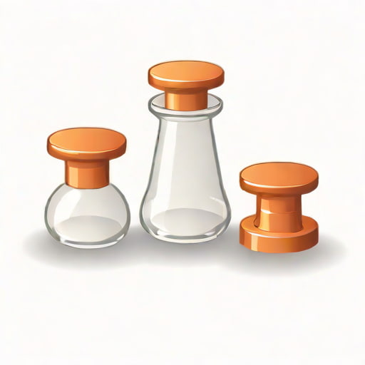 Replacement Glass Cruet Stoppers
