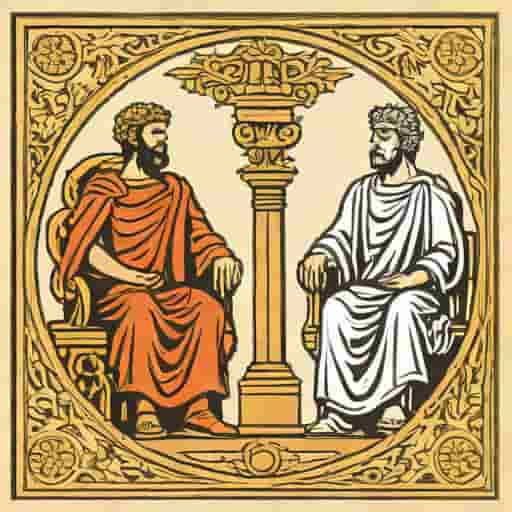 Roman Emperors Geta And Caracalla