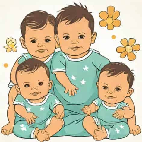 Rubina Dilaik Triplets Baby