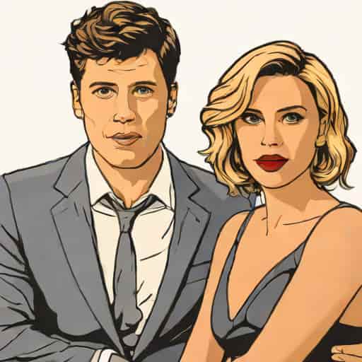 Scarlett Johansson Colin Jost