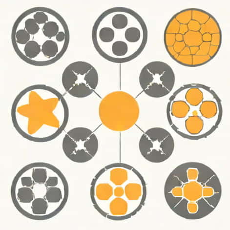 Seven Celled 8 Nucleate