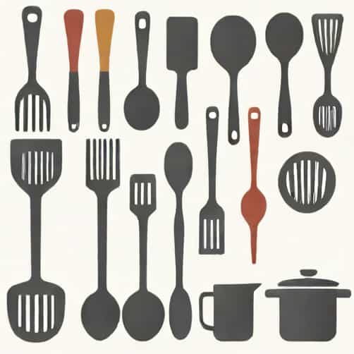 Silicone Kitchen Utensil Set