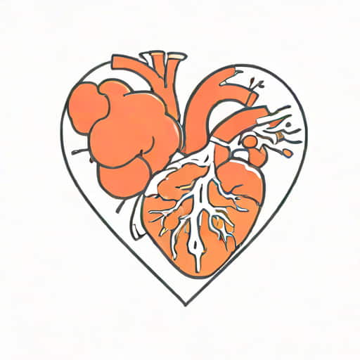 Simple Mammalian Heart Diagram