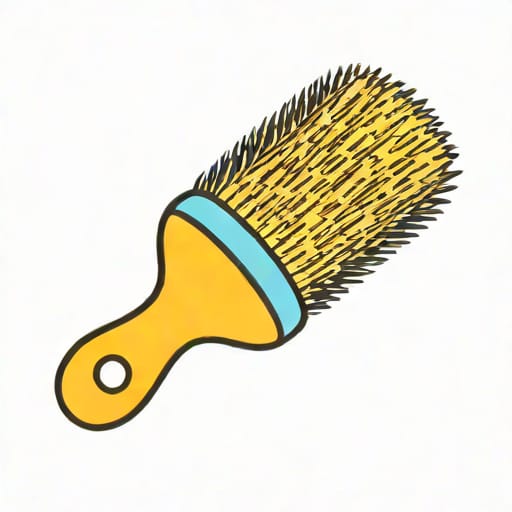 Soft Bristle Brush For Cleaning
